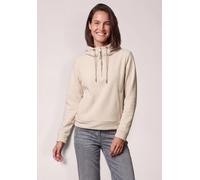 Sweatshirt CECIL, Damen, Gr. L (42), cashmere beige, Sweatware, 100% Polyester, unifarben, comfort fit, ohne Ausschnitt, Bündchen, Sweatshirts Sweatshirt, in Unifarbe (15474800-L) cashmere beige