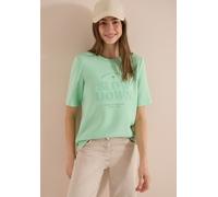 Kurzarm Sweatshirt mit Wording