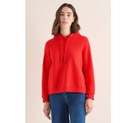 Sweatshirt CECIL, Damen, Gr. XXL (46), pumkin orange, Sweatware, 54% Polyester, 46% Baumwolle, unifarben, normal, ohne Ausschnitt, Rippbündchen, Sweatshirts Sweatshirt, Mit Stickerei (84862014-XXL) pu