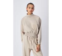CHAMPION Damen Sweatshirt Mock Turtle Neck Long Sleeves ASG L