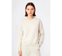 Sweatshirt CHAMPION "ICONS TONAL loose fit Terry crewneck sweatshirt", Damen, Gr. L, ohmm, Obermaterial: 69% Baumwolle, 31% Polyester, normal, Rundhals, Sweatshirts Sweatshirt, für Erwachsene, aus Bau