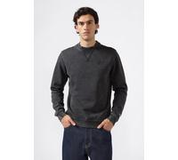 Sweatshirt CHAMPION "ICONS Wash Crewneck Sweatshirt", Herren, Gr. S (44/46), nbk, Obermaterial: 70% Baumwolle, 30% Polyester, Sweatshirts Sweatshirt (50405619-S) nbk