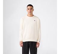 Sweatshirt CHAMPION "SPORTWEAR CREWNECK Relax Fit", Herren, Gr. S, beige (egt), Obermaterial: 67% Baumwolle, 33% Polyester, Sweatshirts Sweatshirt, Langarm-Design, Crewneck-Ausschnitt, aus Baumwolle u