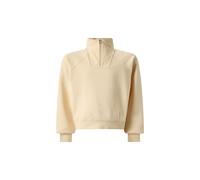 Sweatshirt CHAMPION "SPORTWEAR HALF ZIP Loose Fit", Mädchen, Gr. XL, lwo, Obermaterial: 73% Baumwolle, 27% Polyester, Sweatshirts Sweatshirt, mit halbem Reißverschluss, aus Baumwolle und Polyester, Lo