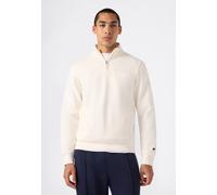 Sweatshirt CHAMPION "SPORTWEAR HALF ZIP Standard Fit", Herren, Gr. M, beige (egt), Obermaterial: 70% Baumwolle, 30% Polyester, Sweatshirts Sweatshirt (28627533-M) egt