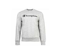 Sweatshirt CHAMPION "Sweatshirt Crewnneck Sweatshirt Soft Compact Basic", Herren, Gr. M, grau (hellgrau), Obermaterial: 55% Baumwolle CO. 45% Polyester PES., Sweatshirts Sweatshirt (32159507-M) hellgr