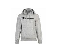 Sweatshirt CHAMPION "Sweatshirt Hooded Sweatshirt Heavy Soft", Herren, Gr. M, grau (hellgrau), Obermaterial: 55% Baumwolle CO. 45% Polyester PES., Sweatshirts Sweatshirt (87550259-M) hellgrau