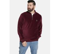 Sweatshirt CHARLES COLBY "Sweatshirt EARL GILLBIG", Herren, Gr. XXL, rot (dunkelrot), Obermaterial: 70% Baumwolle CO. 27% Polyester COOLMAX PES(Coolmax). 3% Elasthan EL., Sweatshirts Sweatshirt (21675