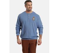 Charles Colby Herren Sweatshirt Earl Quillans blau 2XL (XXL) - 60/62
