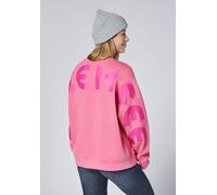 Sweatshirt CHIEMSEE, Damen, Gr. L (40), chateau rose, 88% Baumwolle, 12% Polyester, Rundhals, Sweatshirts Sweatshirt (72331157-L) chateau rose
