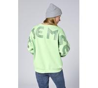 Sweatshirt CHIEMSEE, Damen, Gr. S (36), meadow, 88% Baumwolle, 12% Polyester, Rundhals, Sweatshirts Sweatshirt (48388059-S) meadow