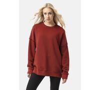 Sweatshirt CIPO & BAXX "Pullover", Herren, Gr. L, rot, 100% Baumwolle, unifarben, regular fit normal, Sweatshirts Sweatshirt, mit Rundhalsausschnitt (79971817-L) rot