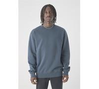 Sweatshirt CLEPTOMANICX "Crewneck Ligull Classic", Herren, Gr. L, grün, 100% Baumwolle, unifarben, normal, Rundhals, Sweatshirts Sweatshirt, mit lockerem Schnitt (38471743-L) grün