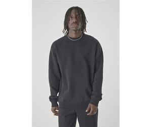 Sweatshirt CLEPTOMANICX "Crewneck Ligull Classic", Herren, Gr. L, schwarz, 100% Baumwolle, unifarben, normal, Rundhals, Sweatshirts Sweatshirt, mit lockerem Schnitt (42924945-L) schwarz