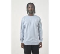 Sweatshirt CLEPTOMANICX "Embro Gull", Herren, Gr. M, blau (hellblau), 100% Baumwolle, bestickt, normal, Rundhals, Sweatshirts Sweatshirt, mit kleiner Möwen-Stickerei (71784757-M) hellblau