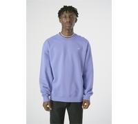 Sweatshirt CLEPTOMANICX "Ligull Boxy", Herren, Gr. M, lila, 100% Baumwolle, bestickt, normal, Rundhals, Sweatshirts Sweatshirt, mit kleiner Möwenstickerei (96592940-M) lila