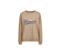 Sweatshirt CODELLO "Codello Sweatshirt", Damen, Gr. M, beige, Obermaterial: 65% Baumwolle CO. 35% Polyester PES., relaxed fit, Rundhals, Sweatshirts Sweatshirt, mit Peanuts-Motiven (21840969-M) beige