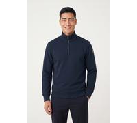Sweatshirt COLMAR, Herren, Gr. XL, blau (marine), Sweatware, Obermaterial: 66% Baumwolle, 34% Polyester, unifarben, regular fit normal, hoch geschlossener Ausschnitt, Bündchen, Sweatshirts Sweatshirt,
