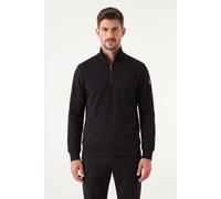 Sweatshirt COLMAR, Herren, Gr. XL, schwarz, Sweatware, Obermaterial: 66% Baumwolle, 34% Polyester, unifarben, regular fit normal, hoch geschlossener Ausschnitt, Bündchen, Sweatshirts Sweatshirt, Sehkr