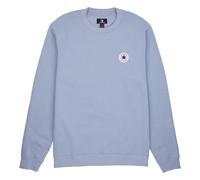 Sweatshirt CONVERSE "STANDARD FIT CORE CHUCK PATCH CREW", Damen, Gr. XS, lila, Sweatware, Obermaterial: 80% Baumwolle, 20% Polyester, Rundhals, weit elastischer Bund, Sweatshirts Sweatshirt (74739032-