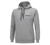 Sweatshirt Crew Team mit Kapuze und Zip Grau Grau XXL