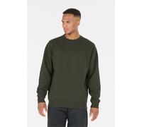 Sweatshirt CRUZ "Fultan", Herren, Gr. 5XL, dunkelgrün, 60% Baumwolle, 40% Polyester, unifarben, normal, Rundhals, Sweatshirts Sweatshirt, aus super weichem Material (99162001-5XL) dunkelgrün