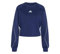 Sweatshirt Damen adidas Stadium 3-Stripes Bleu 2XS