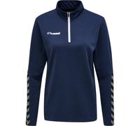Hummel Damen Sweatshirt HMLAUTHENTIC Half-Zip Marine L