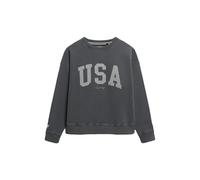 Sweatshirt Damen Superdry Ath Ess Grau M