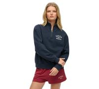 Superdry Athletic Essential Halbreißverschluss-sweatshirt S Nautical Navy