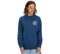 Sweatshirt DC SHOES "DC Corpo Raglan", Herren, Gr. M, blau (estate blau), Obermaterial: 55% Baumwolle, 25% Baumwolle, 20% Polyester., Sweatshirts Sweatshirt (33806340-M) estate blau
