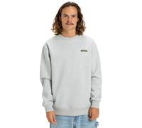 DC Patch It Crew Sweater light heather grey Herren Gr. XS