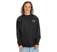 Sweatshirt DC SHOES "Patch It", Herren, Gr. XXL, schwarz, Obermaterial: 60% Walkfrottier, 40% Microfaser;, Sweatshirts Sweatshirt (60551627-XXL) schwarz