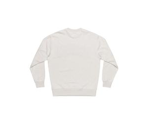 Sweatshirt DC SHOES "Varsity", Herren, Gr. L, grau (snow heather), Obermaterial: 80% Walkfrottier, 20% Microfaser;, Sweatshirts Sweatshirt (90297963-L) snow heather
