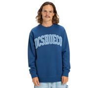 Sweatshirt DC SHOES "Varsity", Herren, Gr. XS, blau (estate blau), Obermaterial: 80% Baumwolle, 20% Polyester., Sweatshirts Sweatshirt (96644427-XS) estate blau
