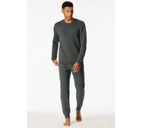 Schiesser - Sweatshirt dunkelgrün - Gr. - 54