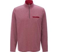 Sweatshirt CLASSIC, Herren, Gr. 52/54, rot (dunkelrot, gemustert), 60% Baumwolle, 40% Polyester, gemustert, meliert, Sweatshirts Sweatshirt (74217413-52) dunkelrot, gemustert