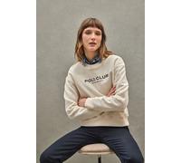 Sweatshirt ecru im Boxy Fit Established 2012 Polo Club XL