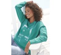 Sweatshirt ELBSAND "Fionni" Gr. S (36), grün Damen Sweatshirts (93263556-S)
