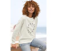 Sweatshirt ELBSAND Gr. XL (42), beige (creme) Damen Sweatshirts (93097903-XL) creme