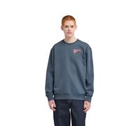 Sweatshirt ELEMENT "Great Beyond", Herren, Gr. S, blau (schwarz slate), Obermaterial: 50% Baumwolle, 30% Baumwolle, 20% Polyester., Sweatshirts Sweatshirt (36334044-S) schwarz slate