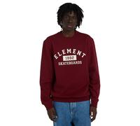 Sweatshirt ELEMENT "Home Team", Herren, Gr. S, zinfandel, Obermaterial: 70% Baumwolle, 30% Baumwolle;, Sweatshirts Sweatshirt (20775536-S) zinfandel