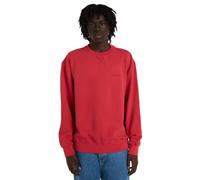 Sweatshirt ELEMENT "Lowcase Pigment", Herren, Gr. M, cardinal, Obermaterial: 50% Walkfrottier, 30% Walkfrottier, 20% Microfaser;, Sweatshirts Sweatshirt (46783451-M) cardinal