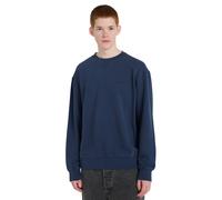 Sweatshirt ELEMENT "Lowcase Pigment", Herren, Gr. S, schwarz denim, Obermaterial: 50% Walkfrottier, 30% Walkfrottier, 20% Microfaser;, Sweatshirts Sweatshirt (46075110-S) schwarz denim