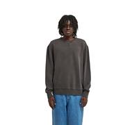 Sweatshirt ELEMENT "Lowcase Pigment", Herren, Gr. XS, schwarz (off schwarz), Obermaterial: 50% Baumwolle, 30% Baumwolle, 20% Polyester;, Sweatshirts Sweatshirt (28178708-XS) off schwarz