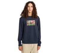 Element - Sweatshirt aus recycelten Materialien - Memory Crew Eclipse Navy für Herren aus Baumwolle - Größe S - Navy blau Navy blau S