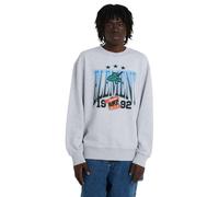 Sweatshirt ELEMENT "Stars Oak", Herren, Gr. L, grau (mid grau heather), Obermaterial: 50% Baumwolle, 30% Baumwolle, 20% Polyester., Sweatshirts Sweatshirt (75130846-L) mid grau heather
