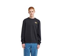 Sweatshirt ELEMENT "Timber Van", Herren, Gr. XL, schwarz (flint schwarz), Obermaterial: 55% Baumwolle, 25% Baumwolle, 20% Polyester., Sweatshirts Sweatshirt (32121334-XL) flint schwarz