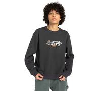 Sweatshirt ELEMENT "Triplets", Damen, Gr. M, off schwarz, Obermaterial: 55% Baumwolle, 25% Baumwolle, 20% Polyester;, Sweatshirts Sweatshirt (98005959-M) off schwarz