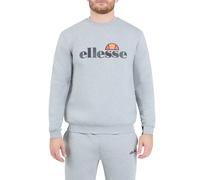 Sweatshirt ELLESSE "CORVARO SWEATSHIRT", Herren, Gr. XXL, light grau m, Obermaterial: 79% Polyester, 16% Viskose, 5% Elasthan, Sweatshirts Sweatshirt (75968966-XXL) light grau m